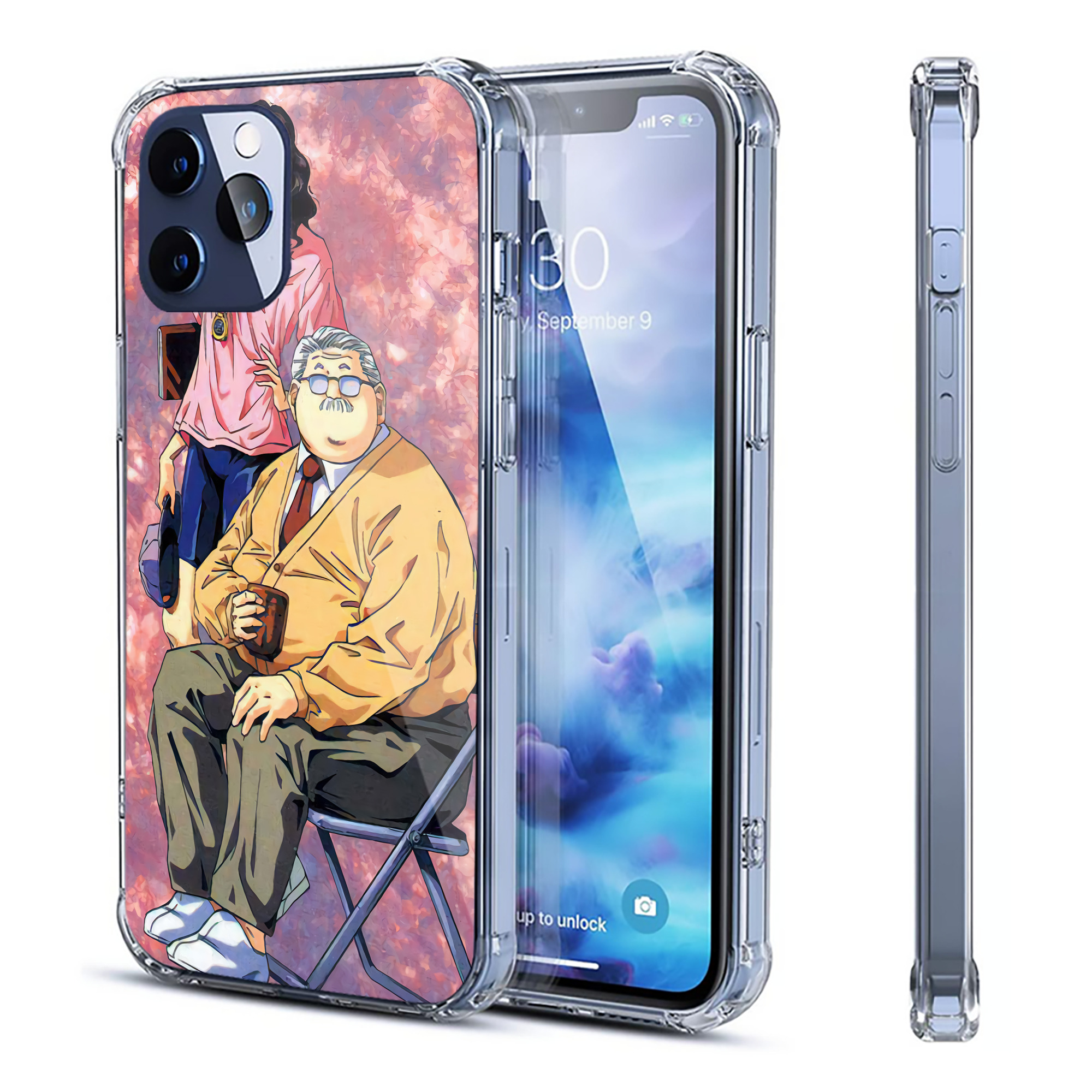 （画像用） SLAM DUNK／スラムダンク 【iPhone 12シリーズ対応】透明スマホケース（クリアソフトケース）